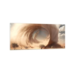 Obraz na skle - Otvorený portál - 120x50 cm