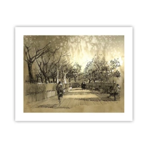 Plagát - Pierkom zastavený okamih - 50x40 cm