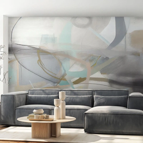 Fototapeta Premium Sand - Hmlistá abstrakcia - Abstrakcia, Kus, Svetlý - 400x280 cm