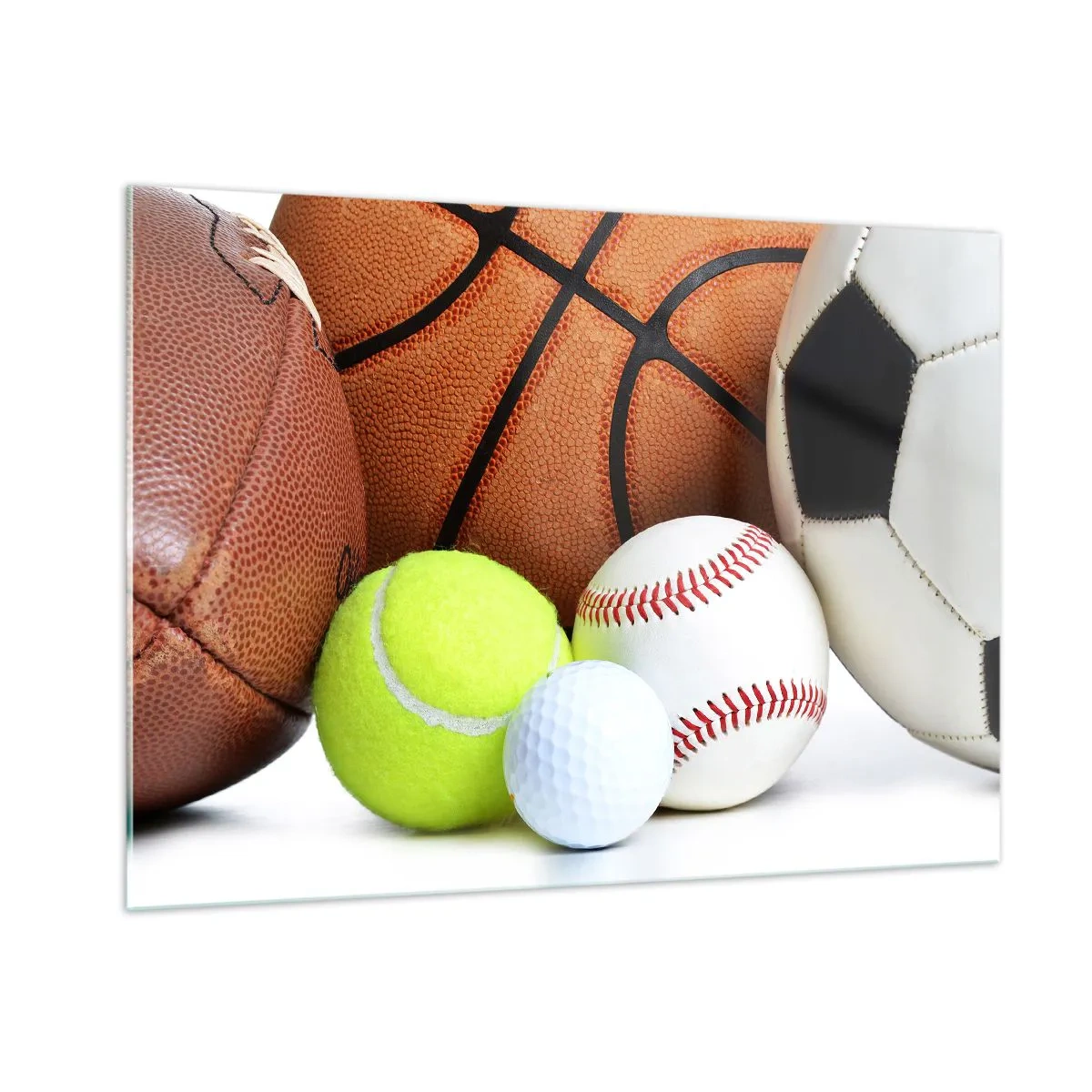 Obraz na skle - Spája nás futbal! - 100x70 cm