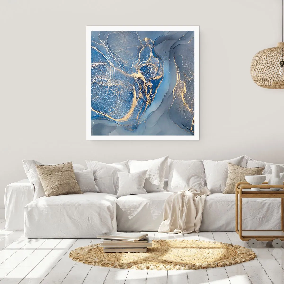 Plagát - Zlatý prach - 60x60 cm