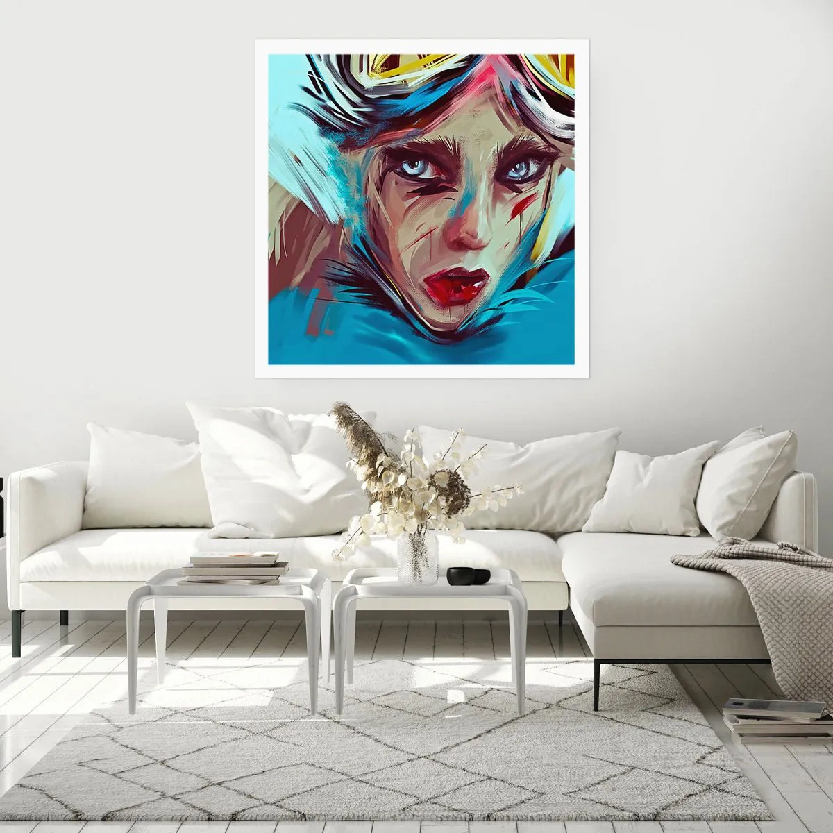 Plagát - Silničná bojovníčka - 60x60 cm