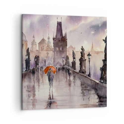 Obraz na plátne - Ľudia sa nemenia - 60x60 cm