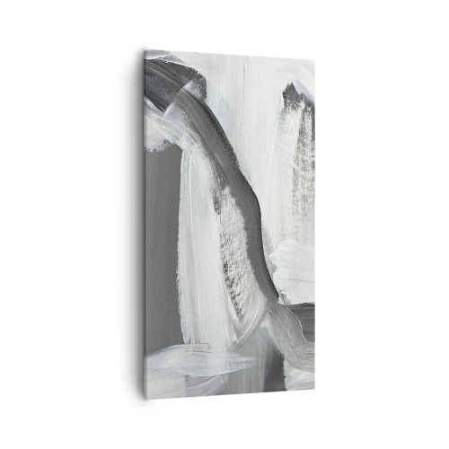 Obraz na plátne - Pevným pohybom - 55x100 cm