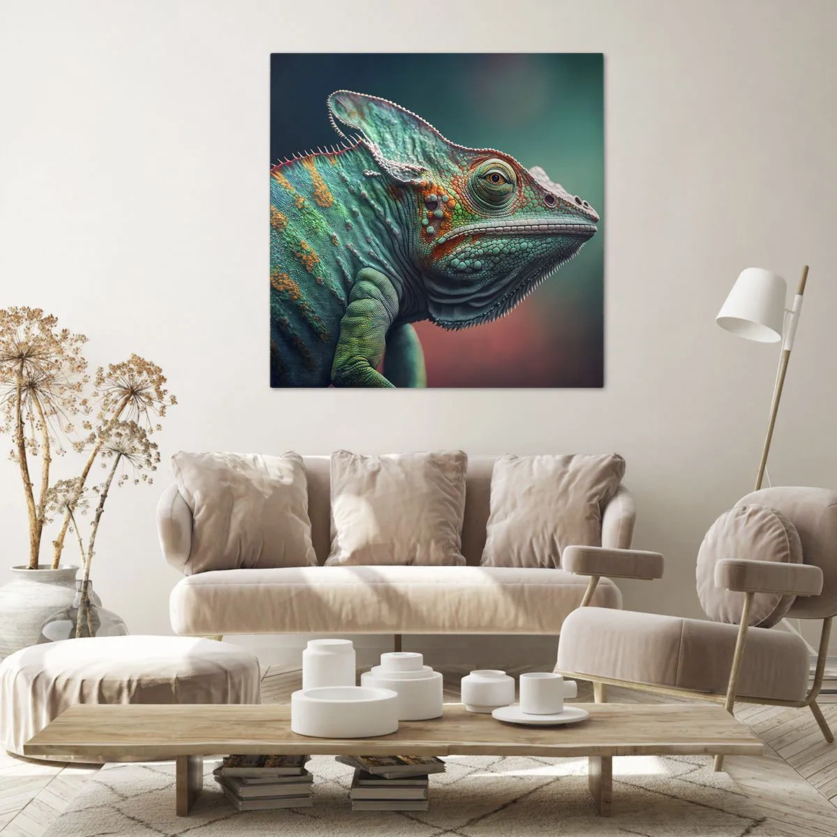 Obraz na plátne - Vidíš ma? To nie je dobre… - 70x70 cm