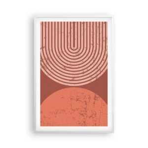 Plagát v bielom ráme - Blízky vzťah - 61x91 cm