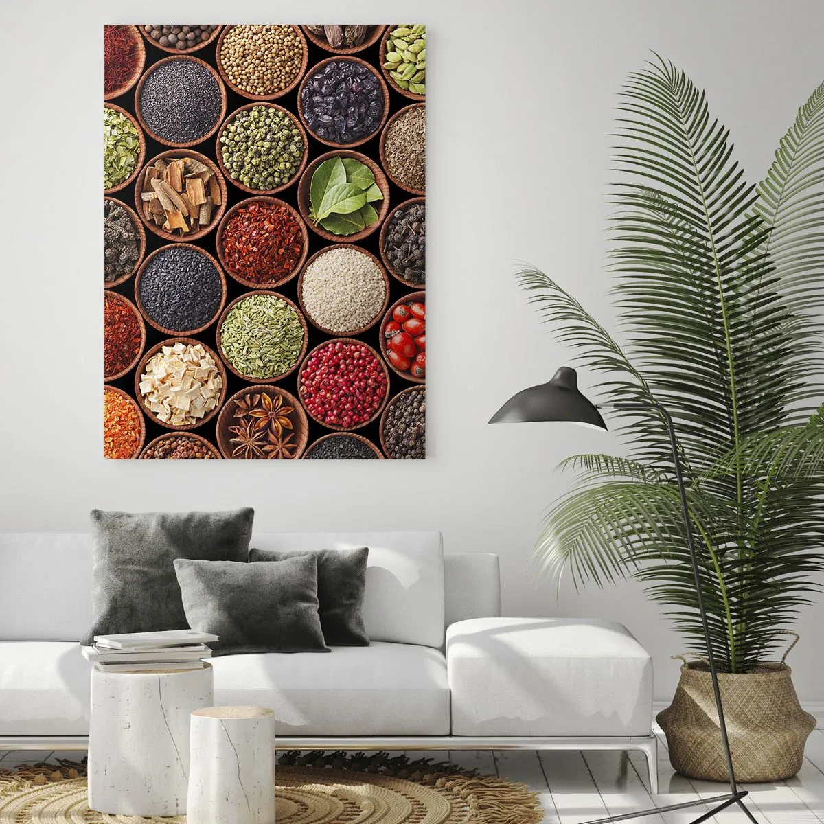 Obraz na skle - Všetky chute sveta - 70x100 cm