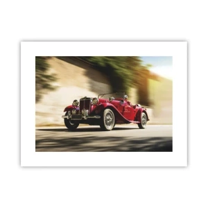 Plagát - Krajšia ako Níke Samotrácka - 40x30 cm