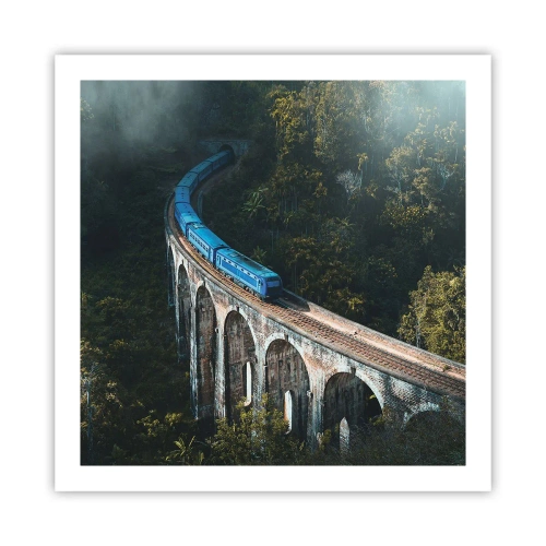 Plagát - Príťažlivosť prírody - 60x60 cm