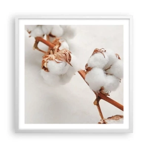 Plagát v bielom ráme - Len objímať - 60x60 cm