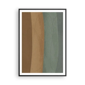 Plagát v čiernom ráme - Horizontálna kompozícia - 70x100 cm