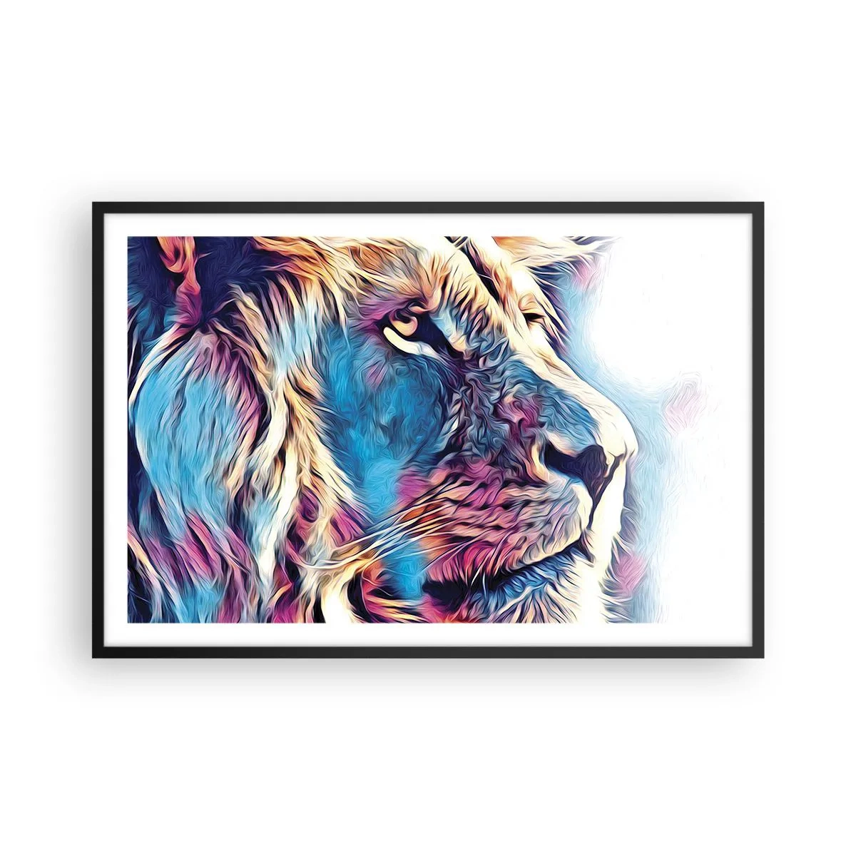 Plagát v čiernom ráme - Múdrosť prírody - 91x61 cm