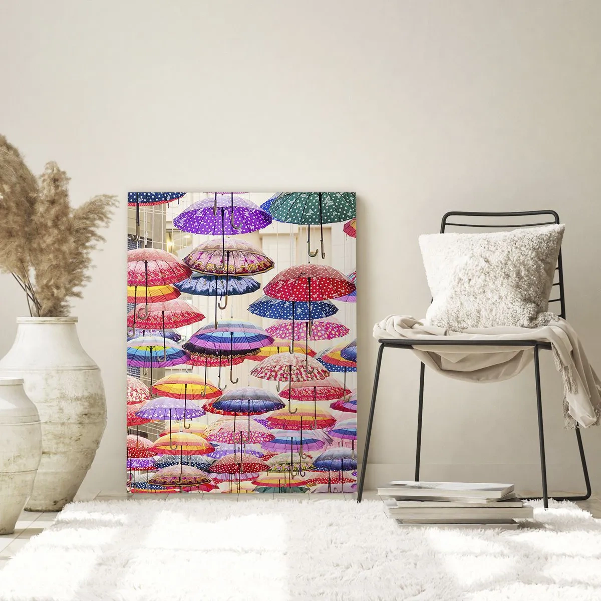 Obraz na skle - Mestská lúka - 50x70 cm
