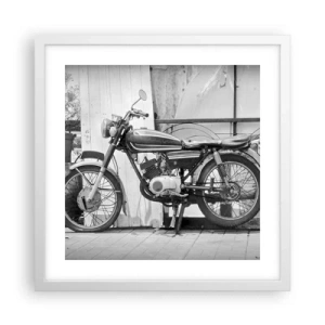 Plagát v bielom ráme - Klasika nadovšetko - 40x40 cm