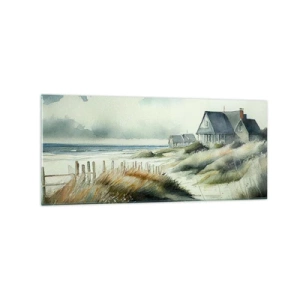Obraz na skle - Ďaleko od zhonu - 120x50 cm