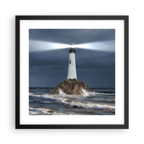 Plagát v čiernom ráme - Tu…tu…tuná! - 40x40 cm