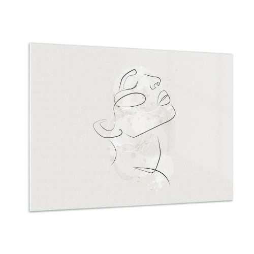 Obraz na skle - Náčrt sna - 100x70 cm