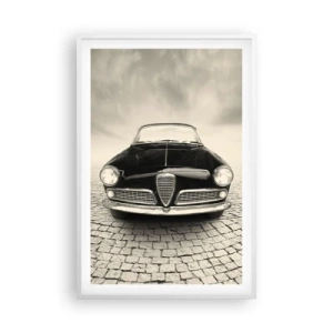 Plagát v bielom ráme - Ako ma nemilovať? - 61x91 cm