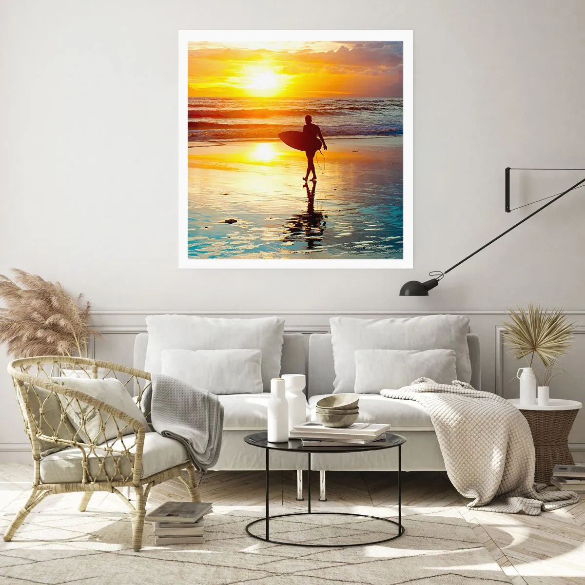 Plagát - Návrat bojovníka - 40x40 cm