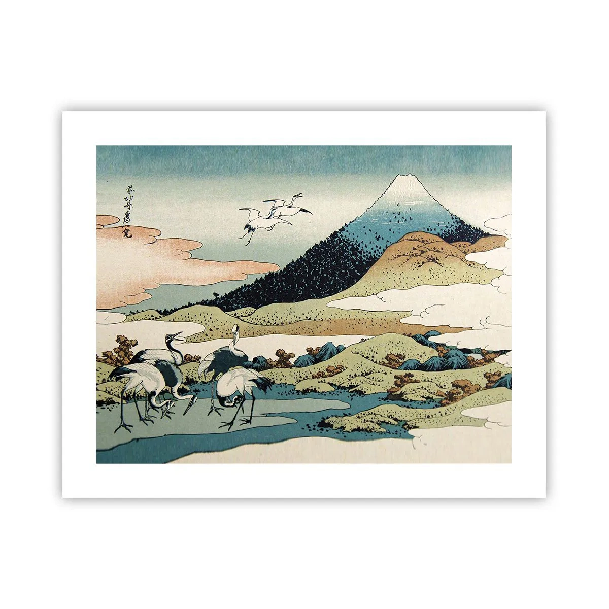 Plagát - V japonskom duchu - 50x40 cm