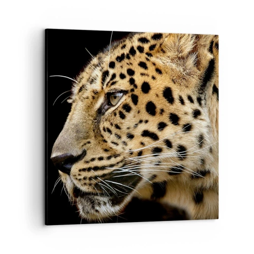 Obraz na plátne - Pokojný, sústredený, pripravený - 50x50 cm