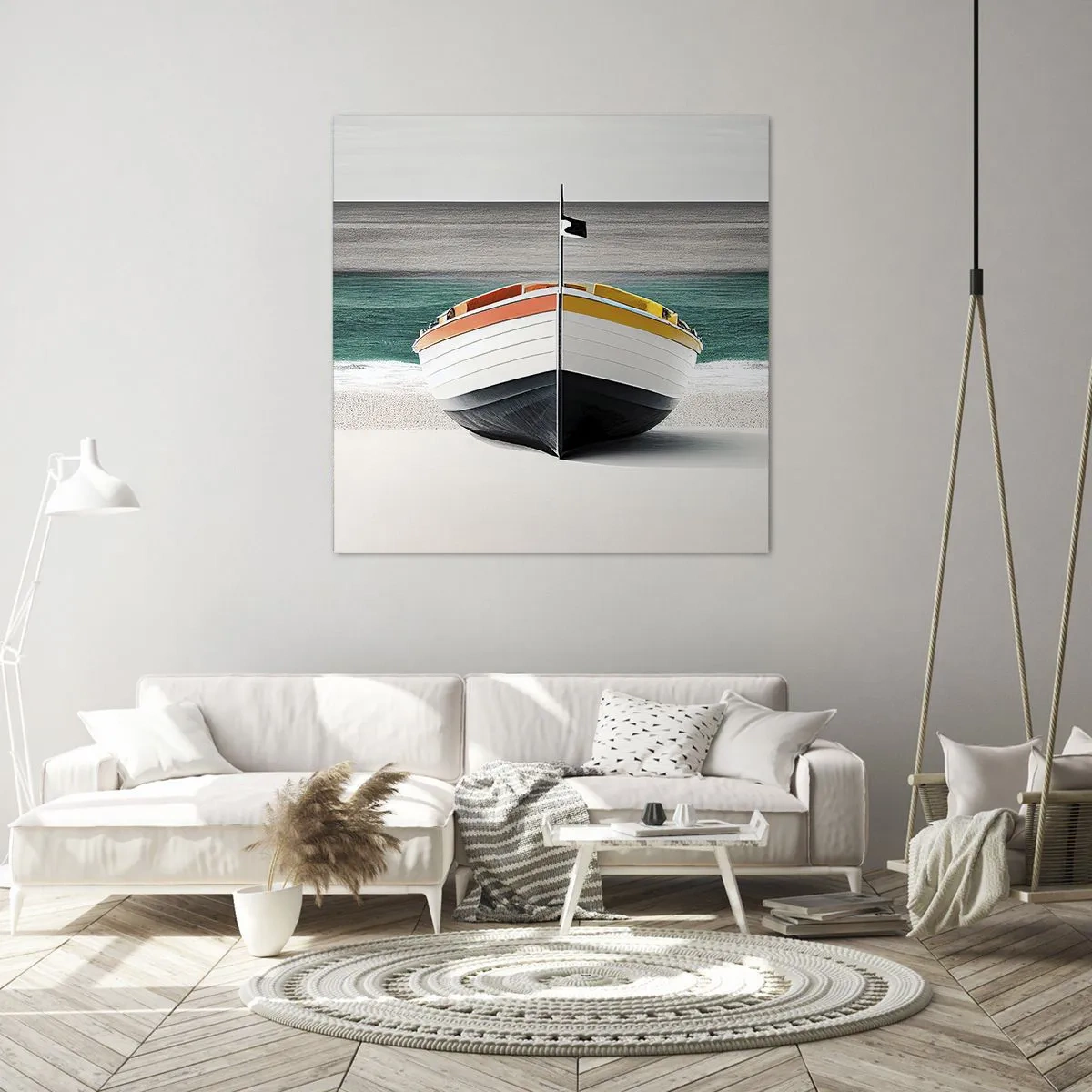 Obraz na plátne - Na správnom mieste - 70x70 cm