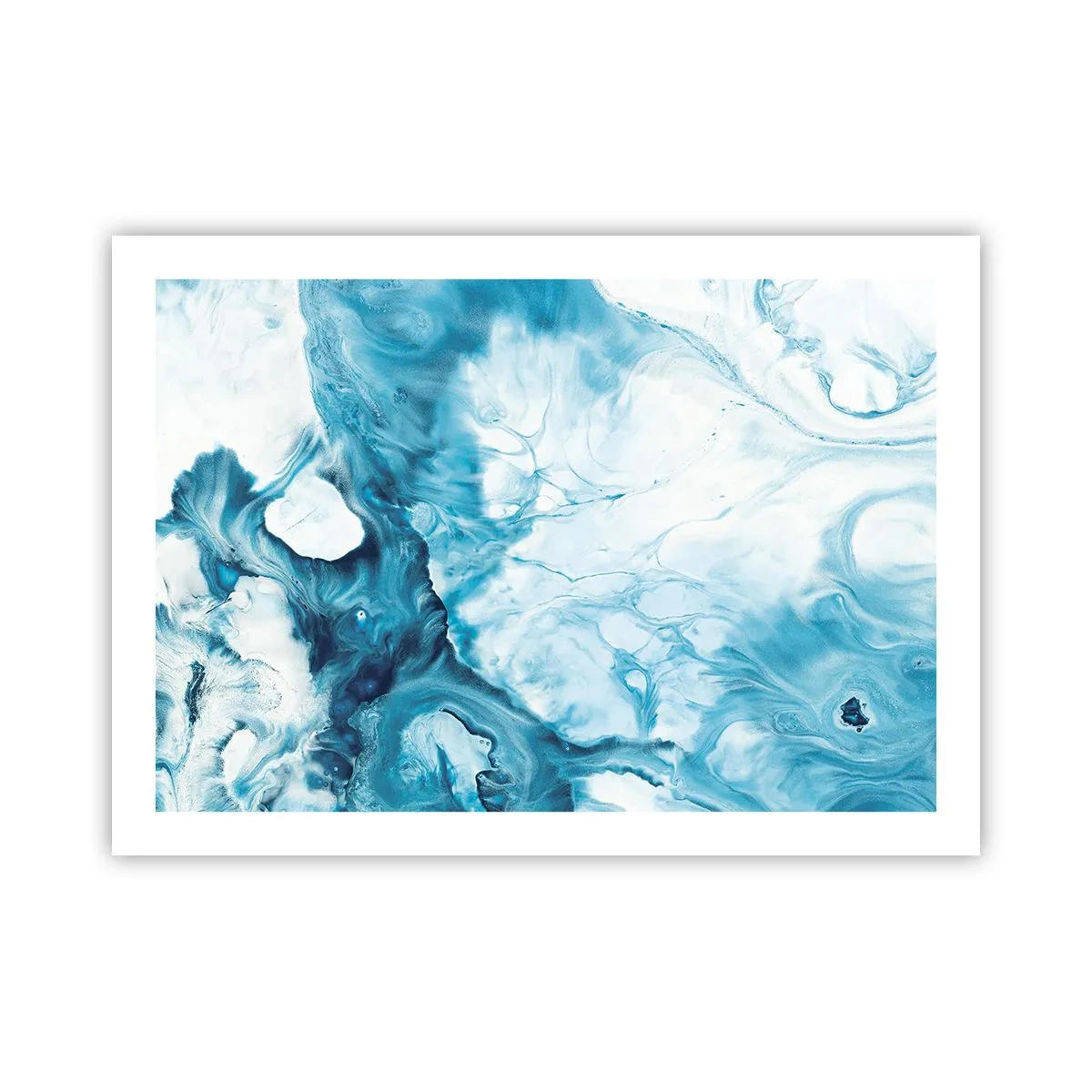 Plagát - Modrý koncert - 70x50 cm