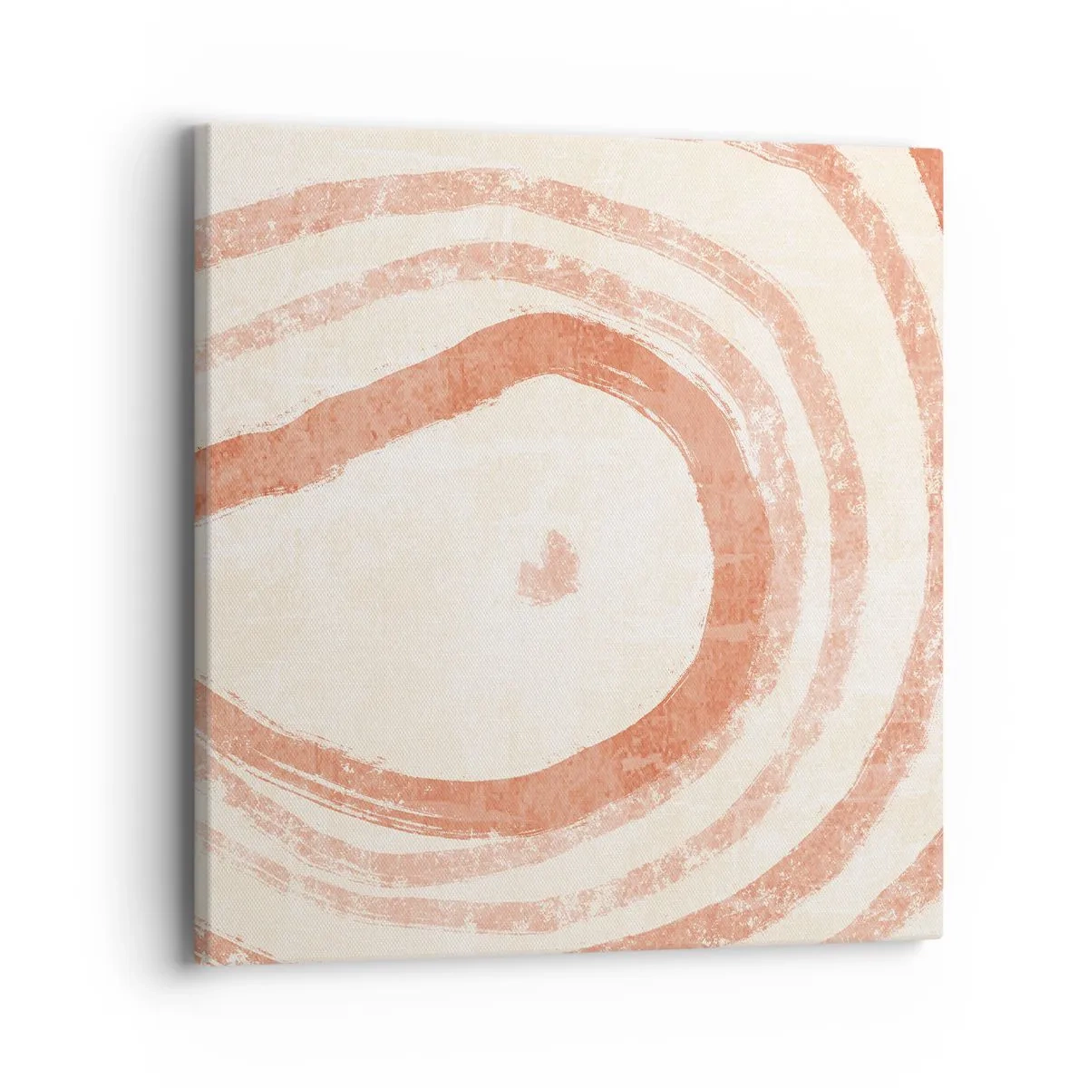 Obraz na plátne - Koralové kruhy – kompozícia - 40x40 cm