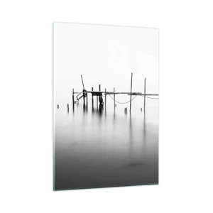 Obraz na skle - A čo keď svet nie je? - 50x70 cm