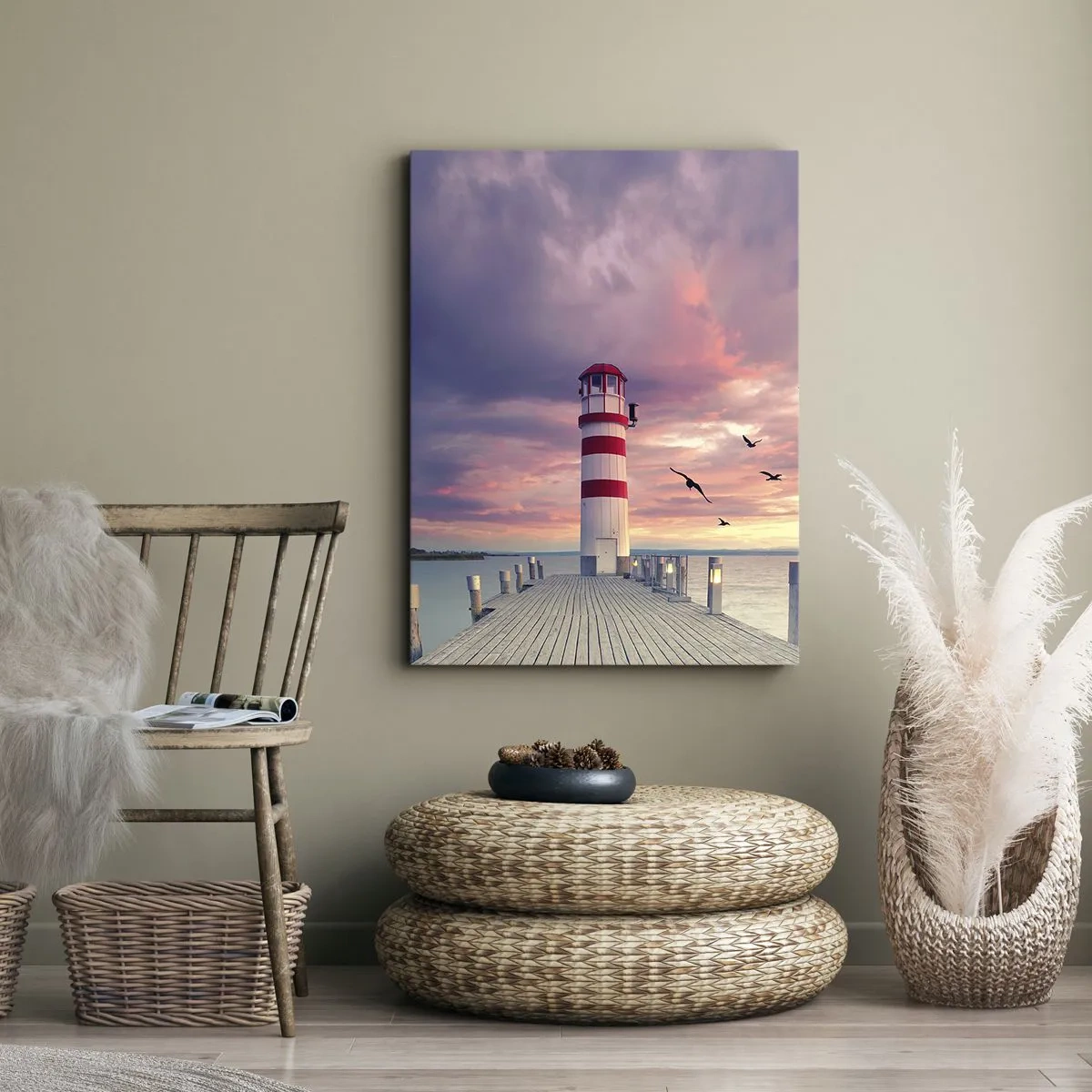 Obraz na plátne - Čas ísť do prístavu - 45x80 cm