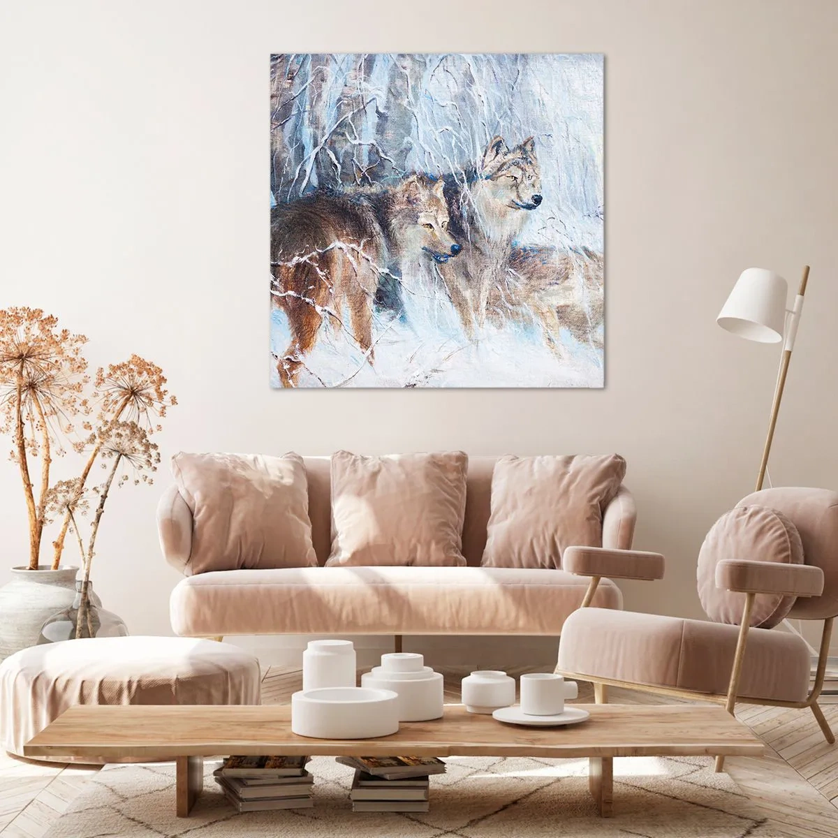 Obraz na plátne - Pozor! Prichádza… - 60x60 cm