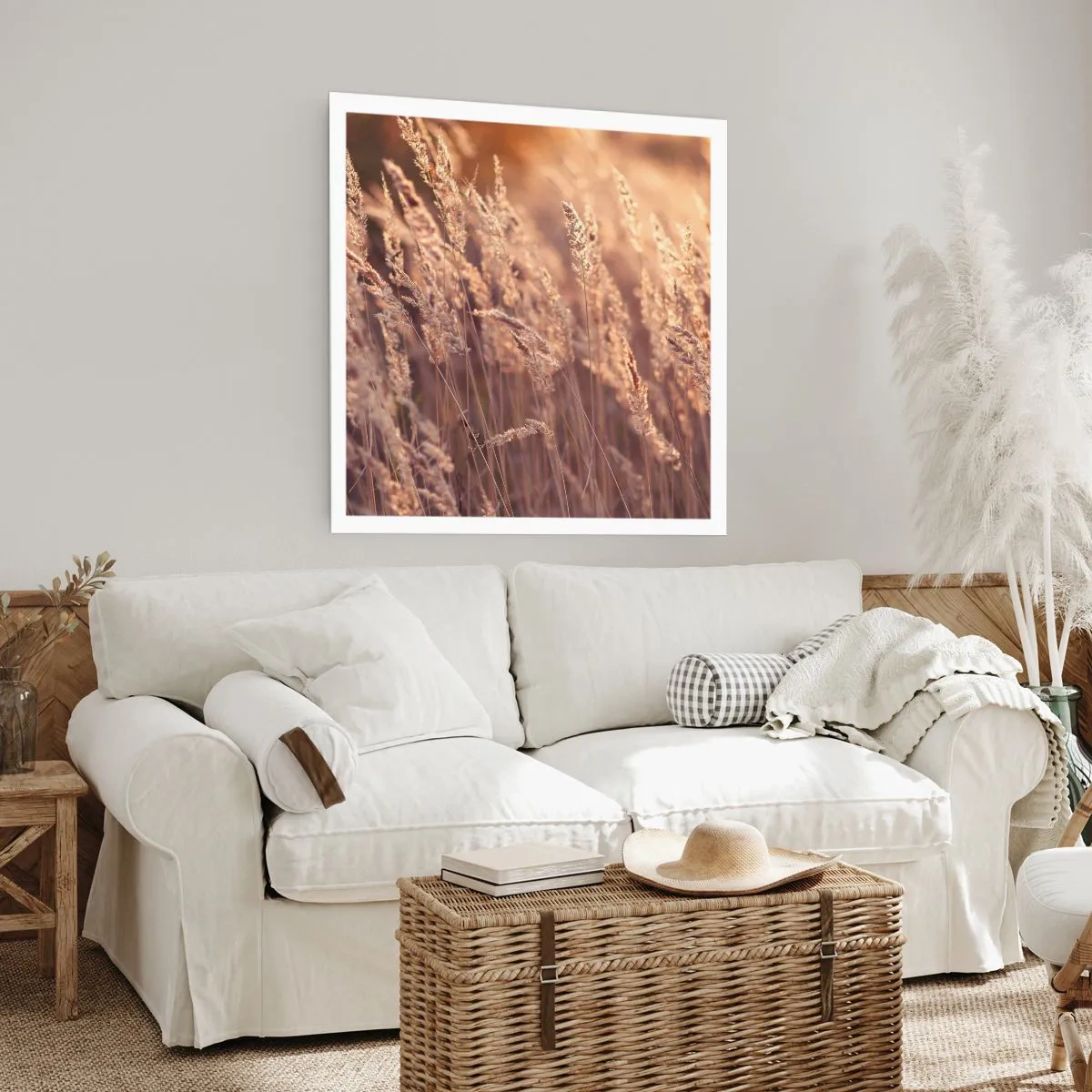 Plagát - Pripravení privítať jeseň - 30x30 cm