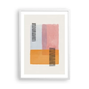Plagát v bielom ráme - Z rohu do rohu - 50x70 cm