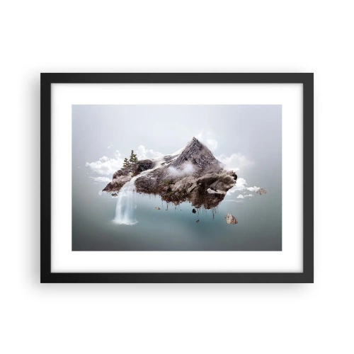 Plagát v čiernom ráme - Pohľad surrealistu - 40x30 cm