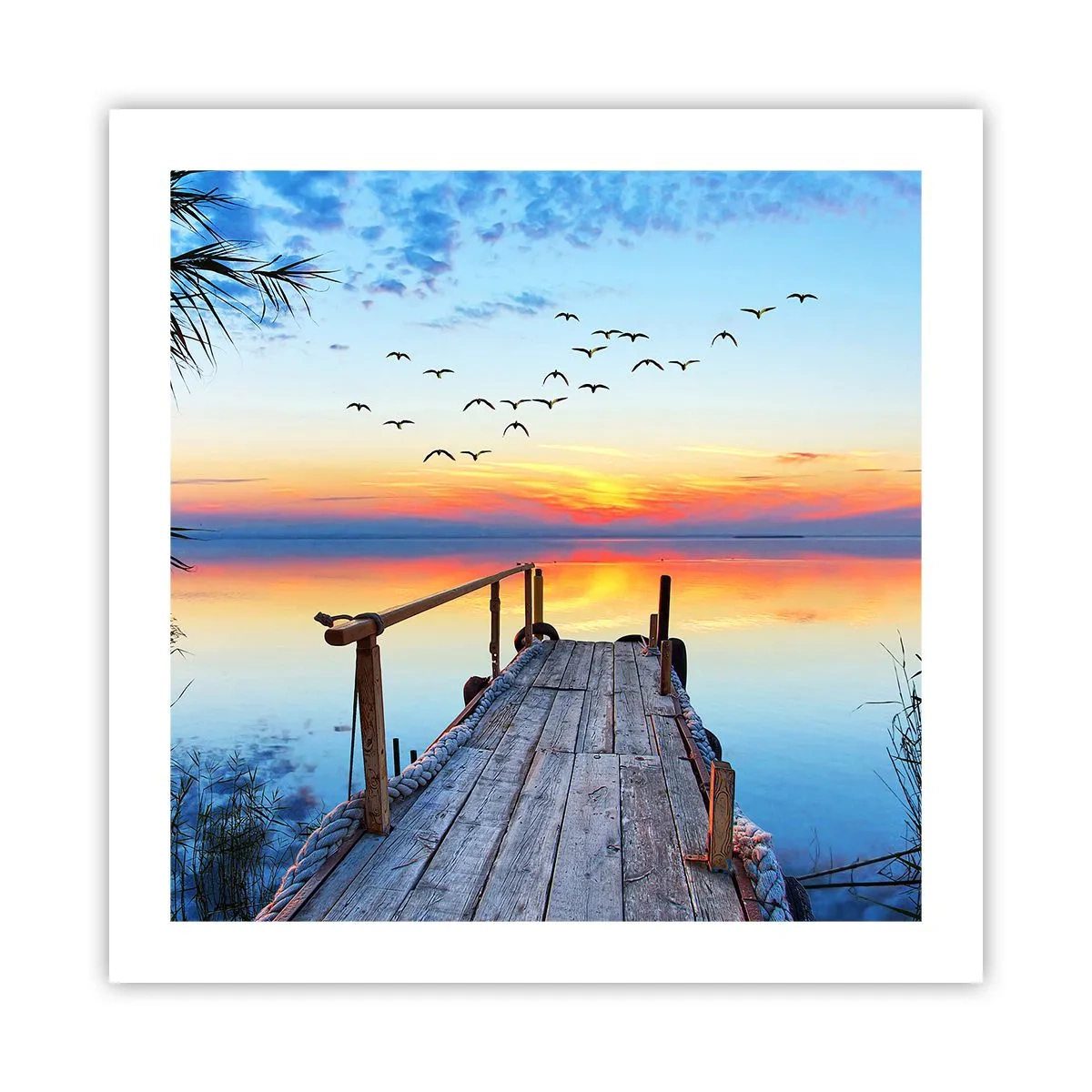 Plagát - Je čas isť späť… - 50x50 cm