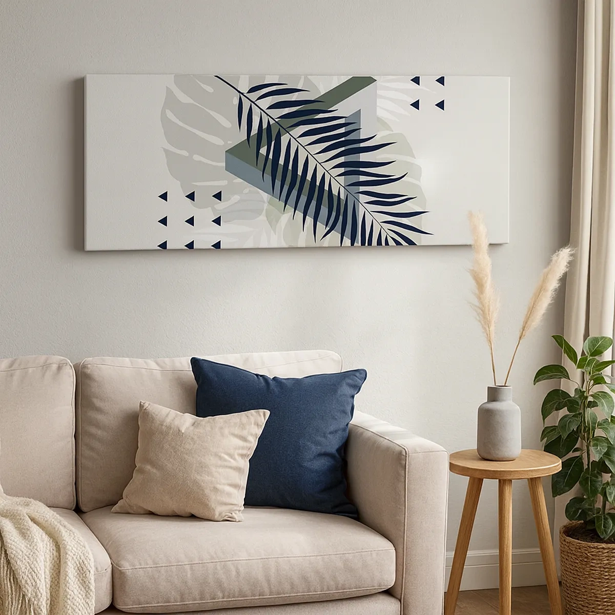 Obraz na plátne - Príroda a geometria – dva poriadky? - 30x30 cm