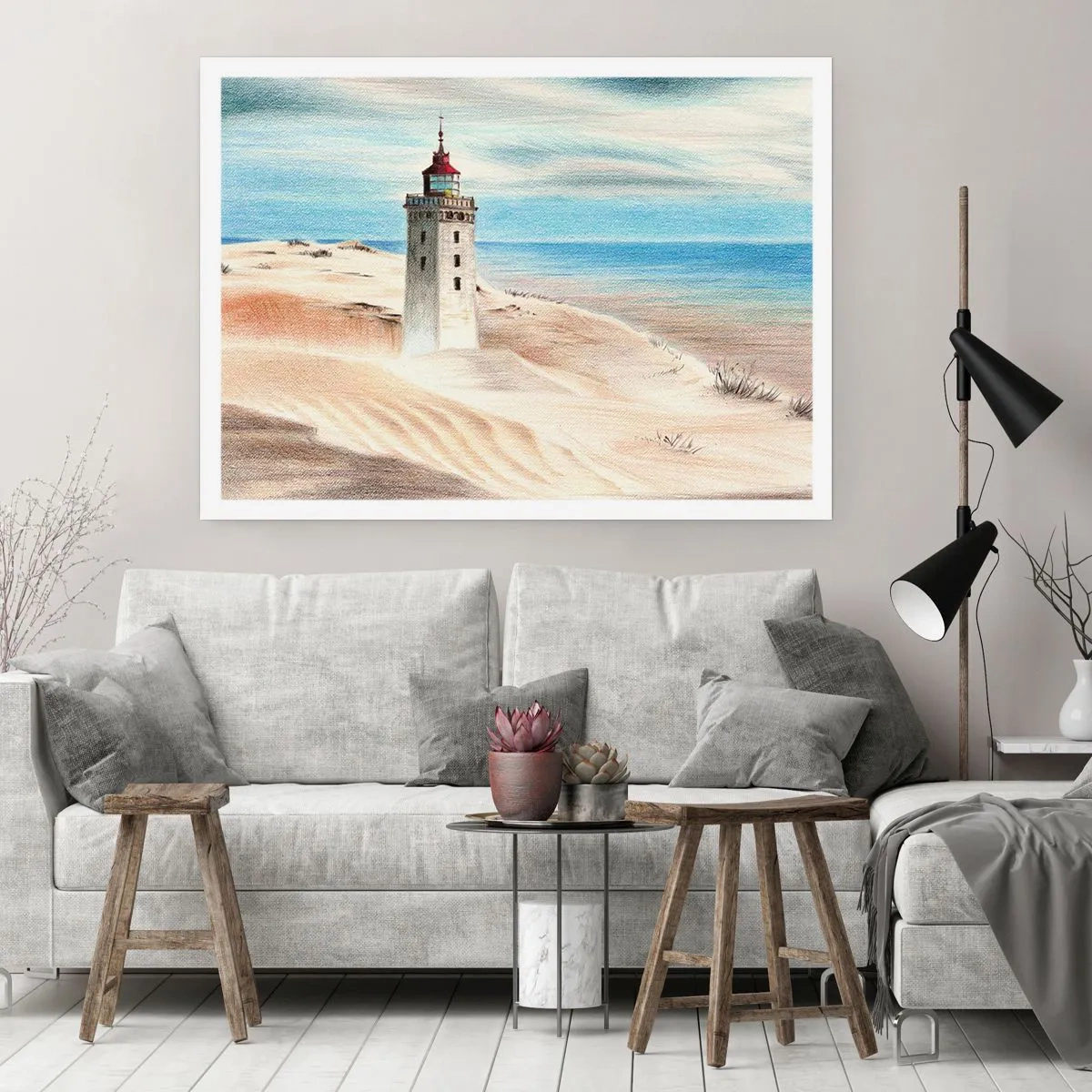 Plagát - Vždy hľadí na more - 100x70 cm