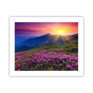 Plagát - …A okolo vonia kosodrevina a voňajú byliny - 50x40 cm