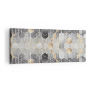 Obraz na plátne - Diamantová kompozícia - 100x40 cm