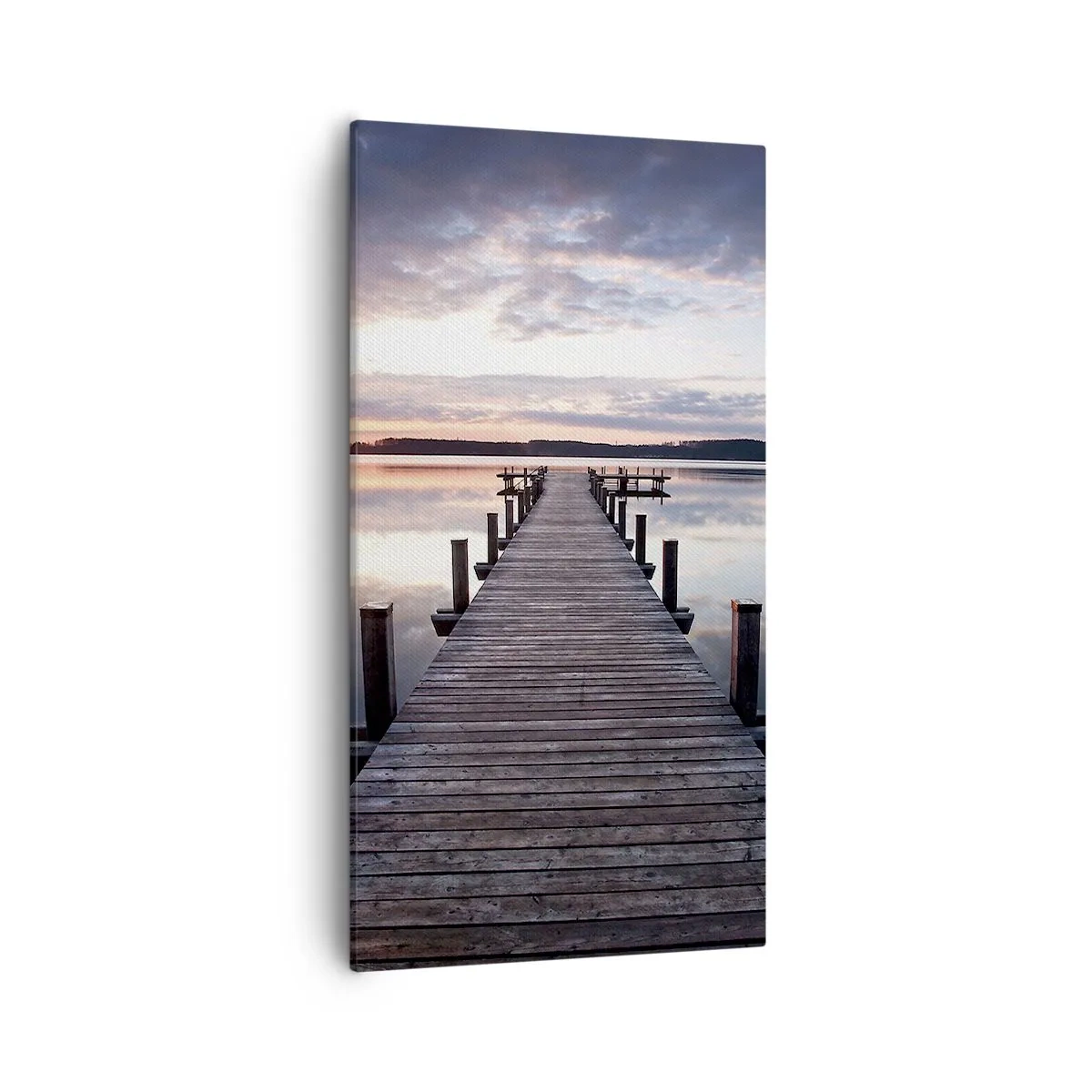 Obraz na plátne - Tichá hranica medzi dňom a nocou - 55x100 cm