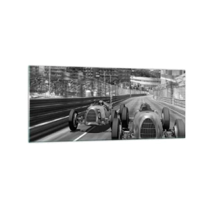 Obraz na skle - Kedysi dávno v Monte Carle - 120x50 cm