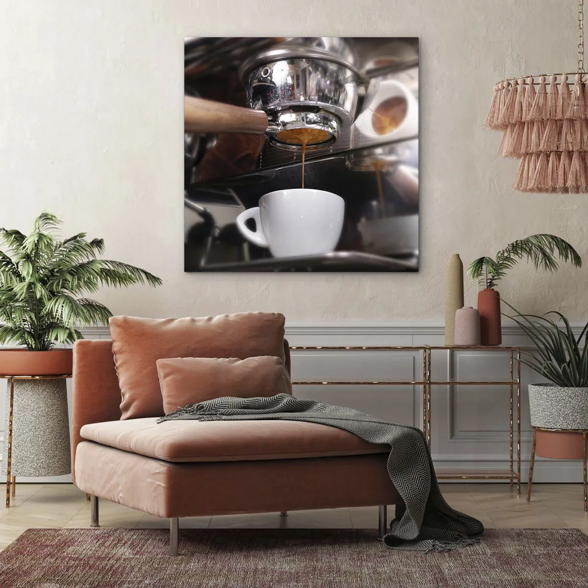 Obraz na plátne - Dobrá chvíľa dňa - 70x70 cm