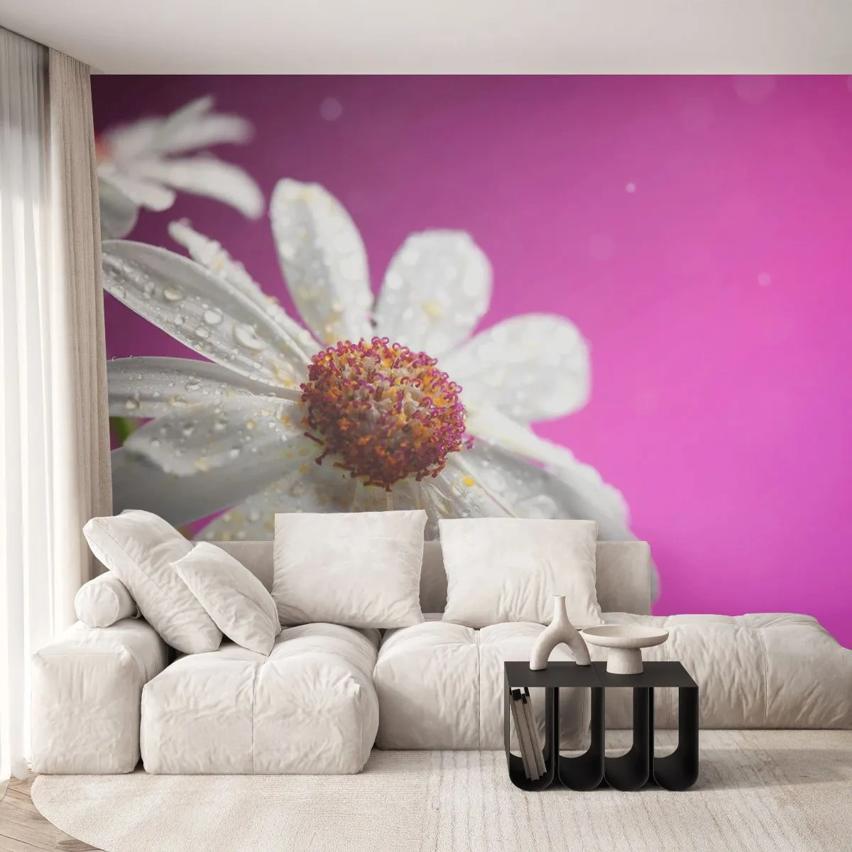 Samolepiaca Fototapeta Deluxe Sticker - Skromný vo svojej kráse - Kvetina, Príroda, Záhrada - 250x175 cm
