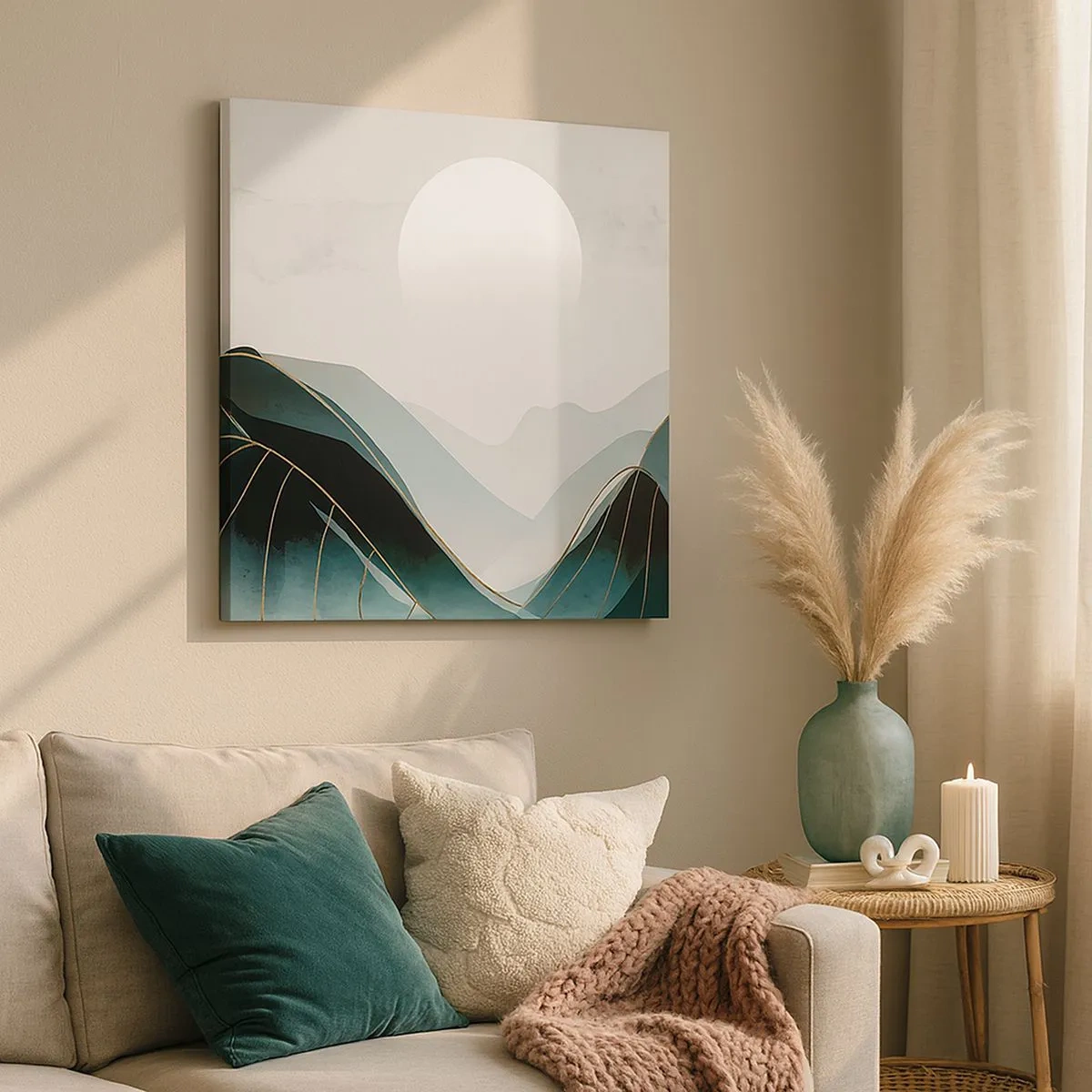 Obraz na plátne - V plnom majestáte - 30x30 cm