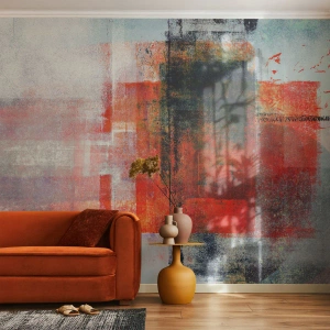 Fototapeta Premium Canvas - Žiariaca kompozícia - Kus, Abstrakcia, Priemyselný - 100x70 cm