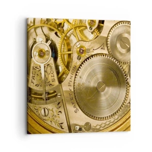 Obraz na plátne - Choď s duchom času - 70x70 cm