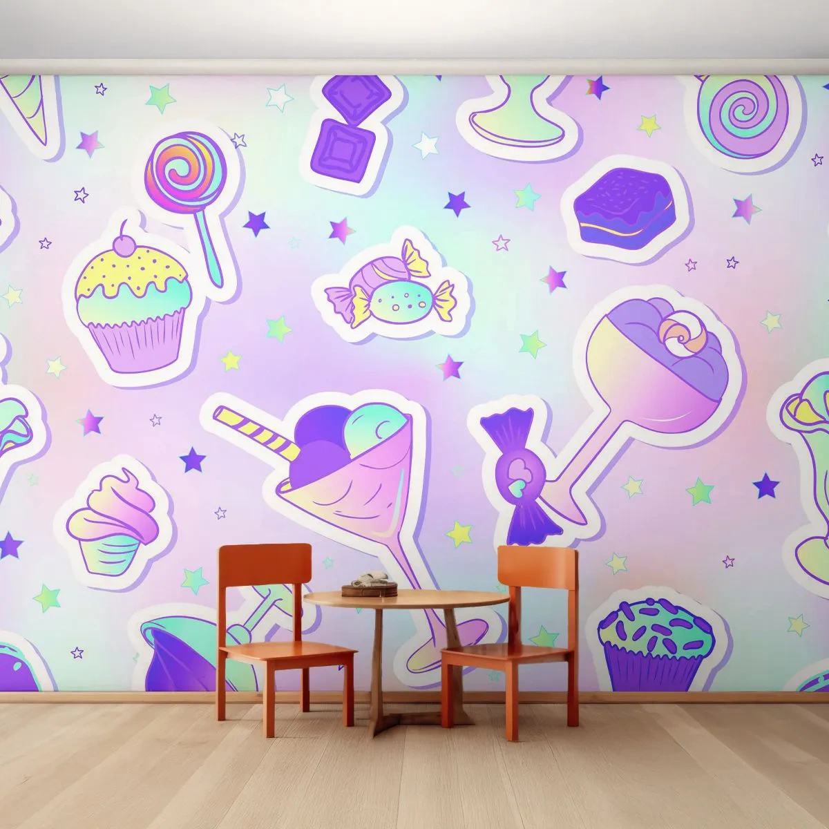 Fototapeta Premium Canvas - Aby boli každý deň narodeniny - Pre deti, Candy, Lízatko - 250x175 cm