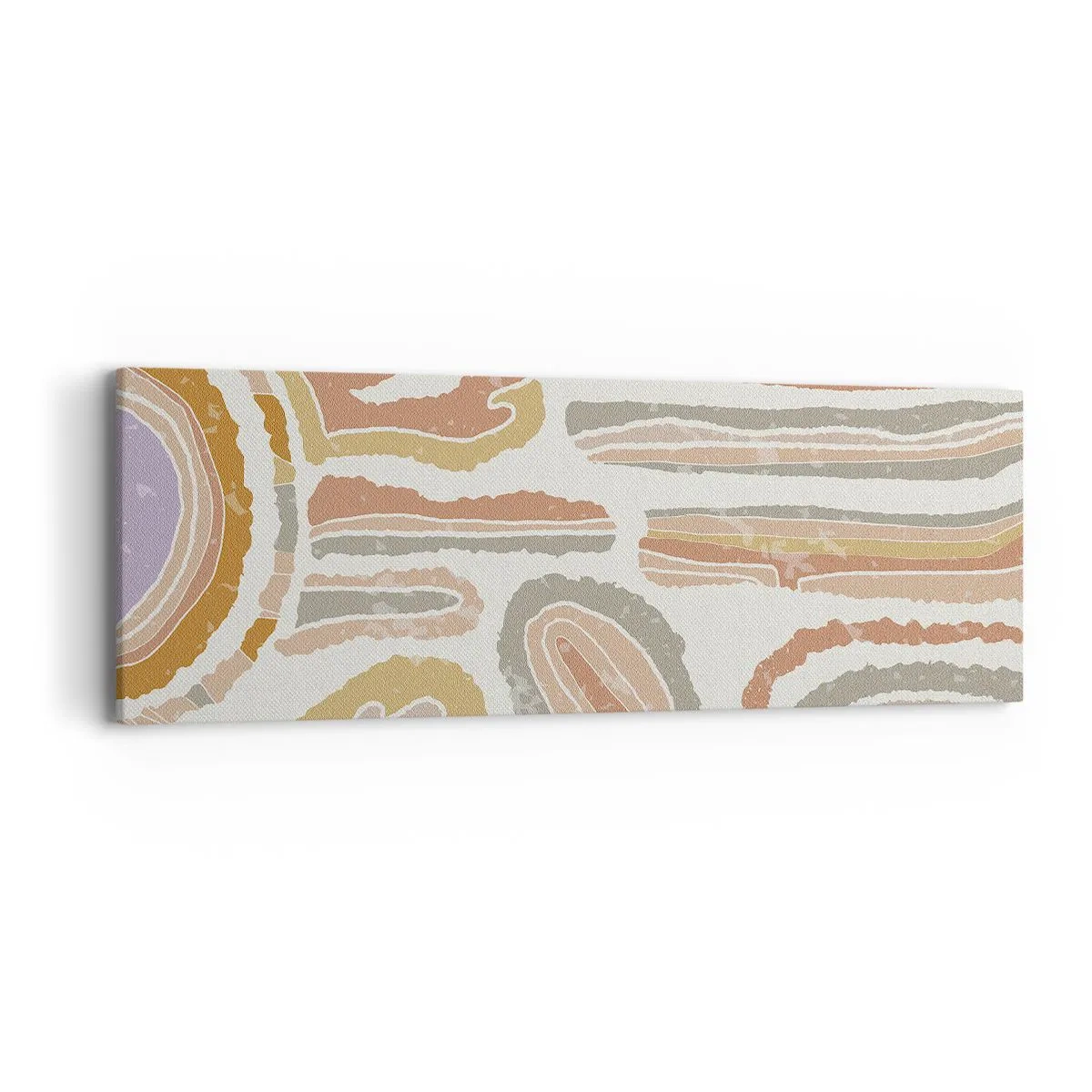 Obraz na plátne - Farebné prierezy - 90x30 cm