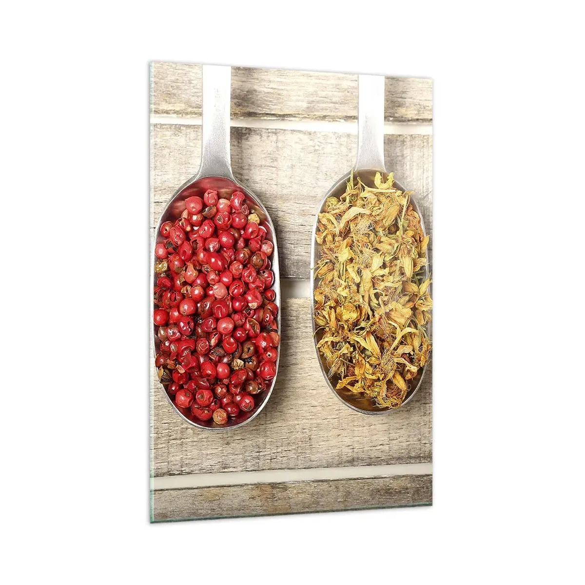 Obraz na skle - Kuchynská mágia - 80x120 cm