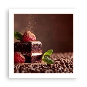 Plagát - Život je sladký - 50x50 cm